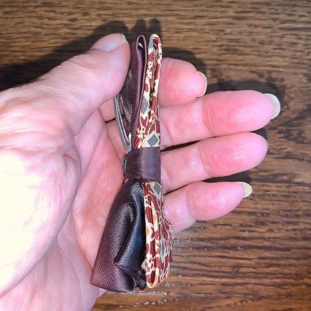 Vtg 50s/60s little‎ boys clip on bow tie